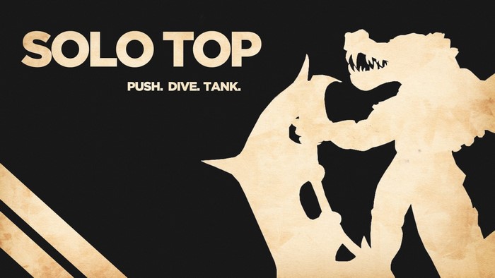 Renekton from League of Legends Solo Top poster