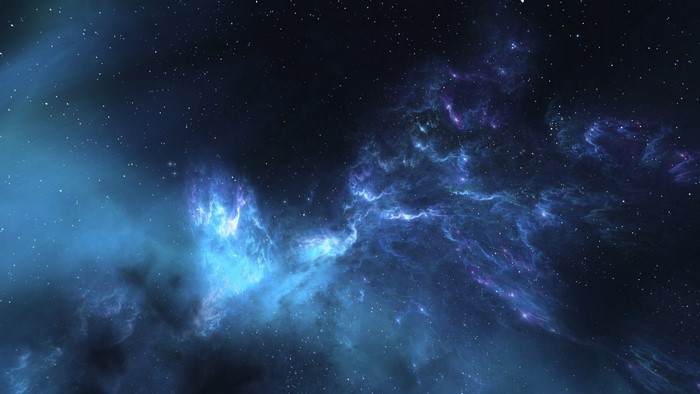 Space Nebula with Stars