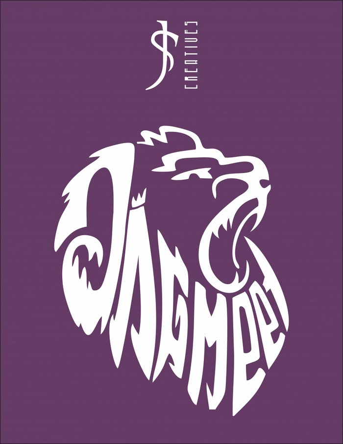 Lion head logo with "JS CREATIVES" text