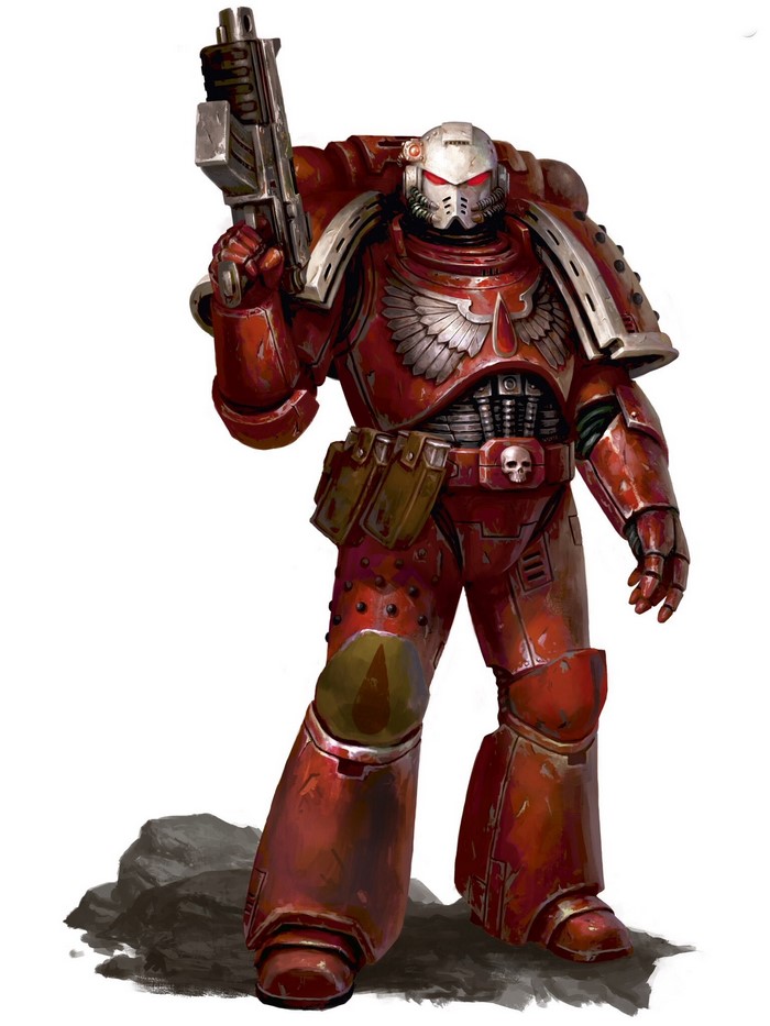 Space Marine from Warhammer 40,000