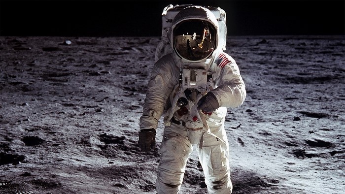Astronaut on the Moon surface
