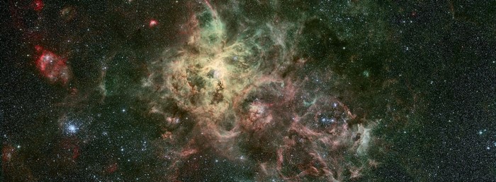 Tarantula Nebula in the Large Magellanic Cloud