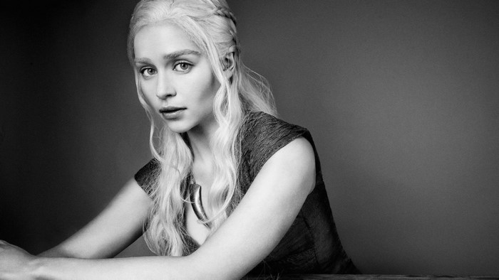 Daenerys Targaryen from Game of Thrones, Emilia Clarke portrait