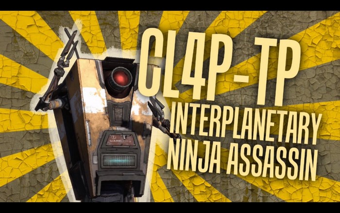 CL4P-TP Interplanetary Ninja Assassin from Borderlands