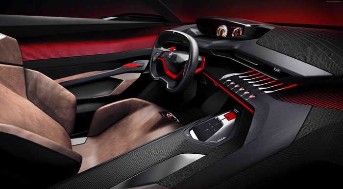 Peugeot Quartz Concept Car Interior