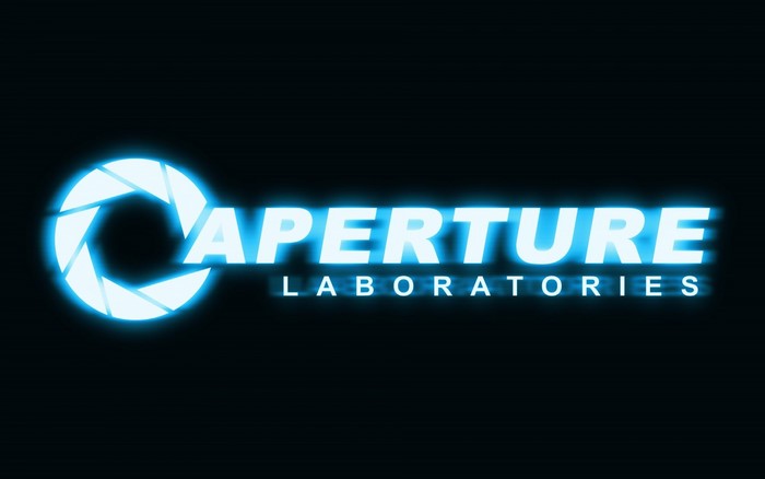 Aperture Laboratories logo from Portal 2
