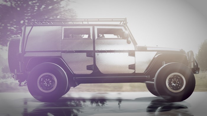 Off-road Jeep Wrangler in Forza Horizon 2