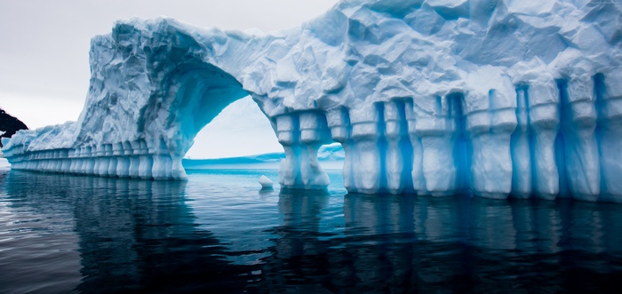 Antarctica, ocean, blue, 5k, water, sea, reflection, iceberg, 4k