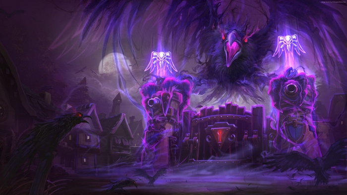 Corrupted Raven Lord from Heroes of the Storm