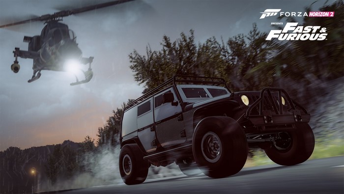 Forza Horizon 2 Presents Fast & Furious Helicopter Chase