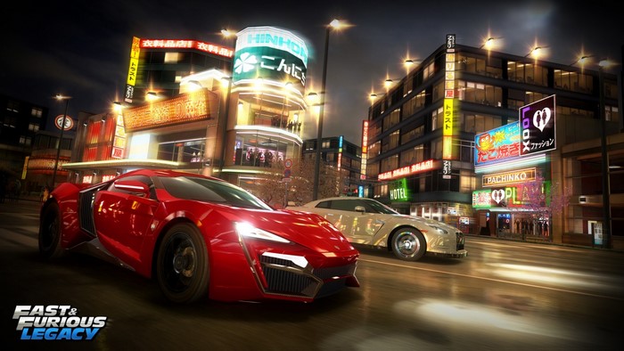 Fast & Furious Legacy video game cars in Japan