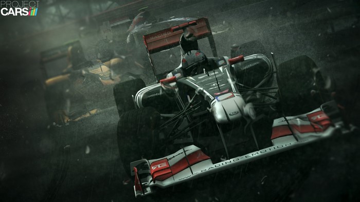 Project CARS 2 racing cars in a race