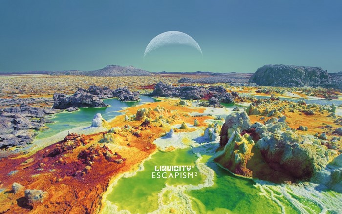 Liquicity Escapism 2 album cover art