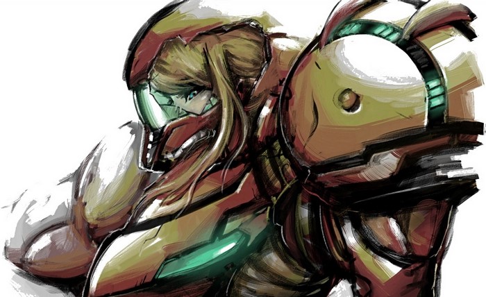 Samus Aran from Metroid in her Power Suit