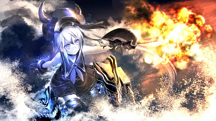 Kantai Collection character in battle