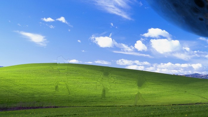 Predator from Alien vs Predator on Windows XP hill