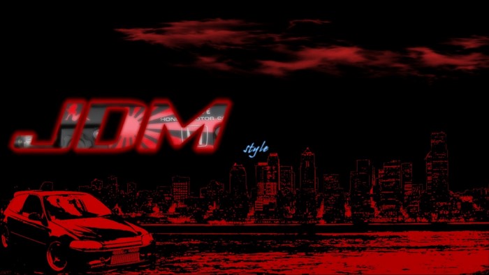 JDM Honda Civic Style Poster