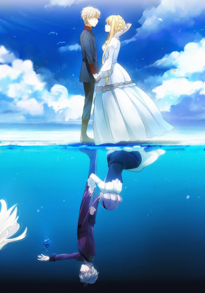 Slaine Troyard from Aldnoah Zero underwater