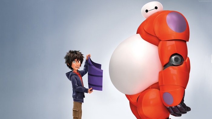 Hiro Hamada and Baymax from Big Hero 6