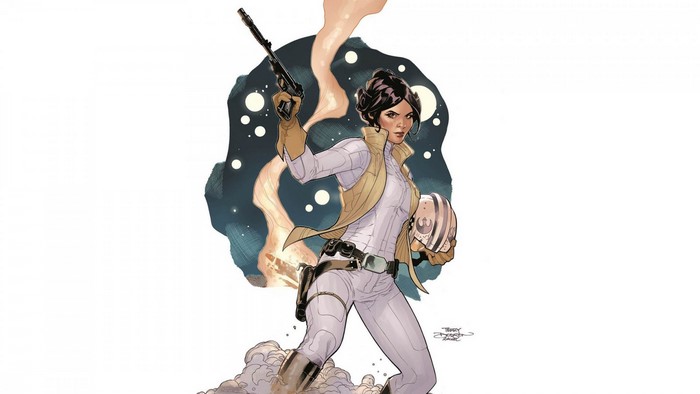 Princess Leia from Star Wars by Terry Dodson
