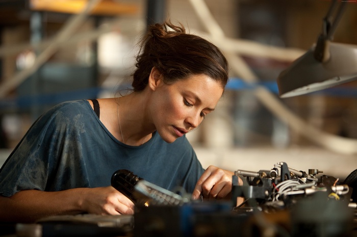 Real Steel, brunette, actress, Evangeline Lilly
