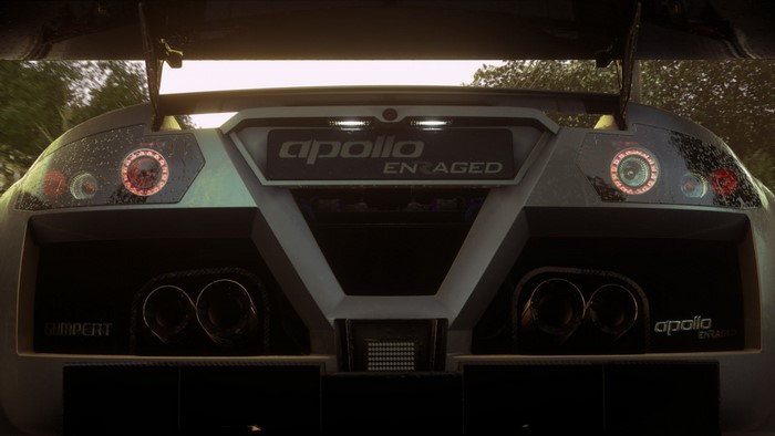 Apollo Gumpert ENERGIZED sports car rear view