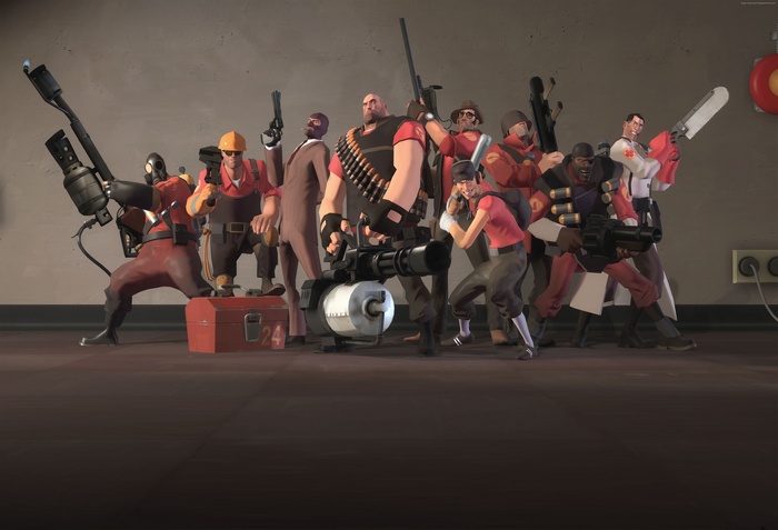 FPS, all characters, Team Fortress 2, screnshot, TF2, 6k, 8k, 4k, PC, Ultra HD, review