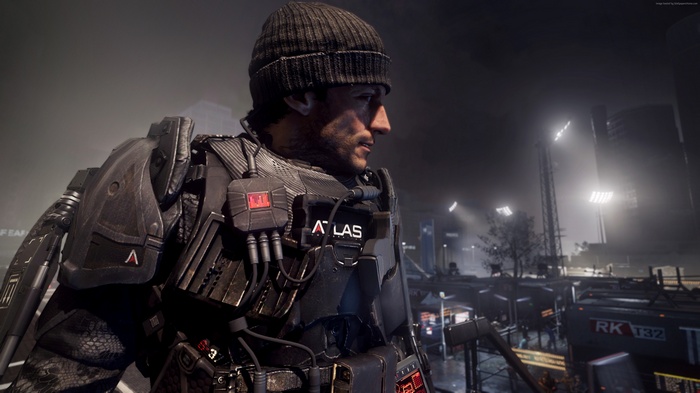 Soldier in exoskeleton from Call of Duty Advanced Warfare