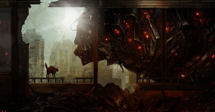 The Hum: Abductions screenshot with alien and cat
