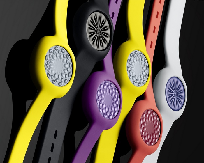 Jawbone UP Move fitness bracelets in various colors
