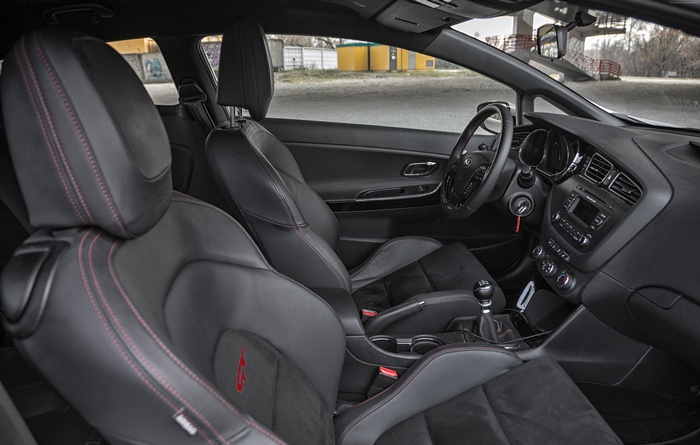 Interior of a Kia Pro_Ceed GT