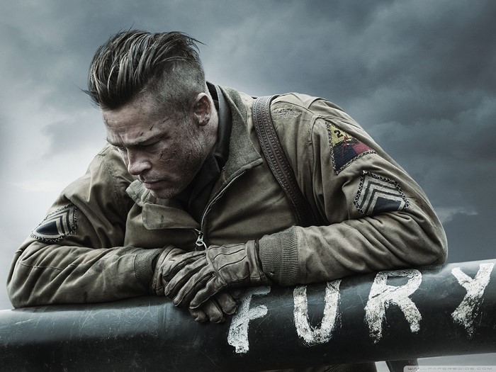 Brad Pitt as Don Collier in Fury