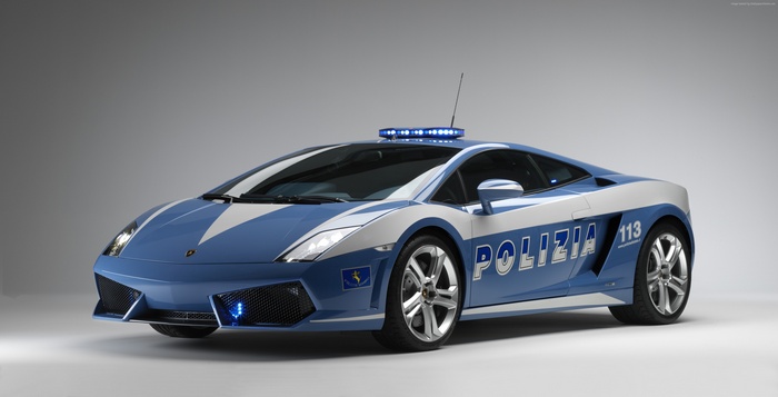 Lamborghini Huracan LP610-4 Polizia police car