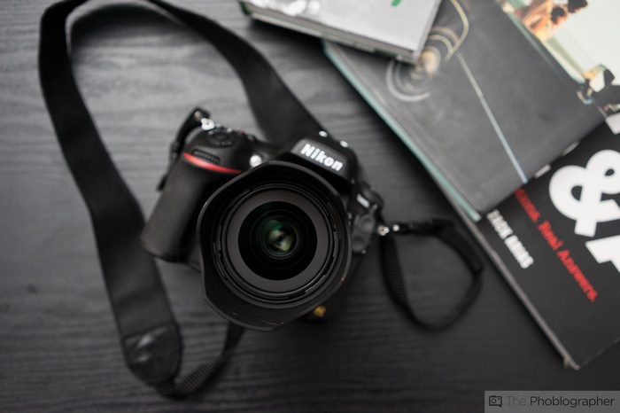 Nikon D750 Camera with Lens and Books