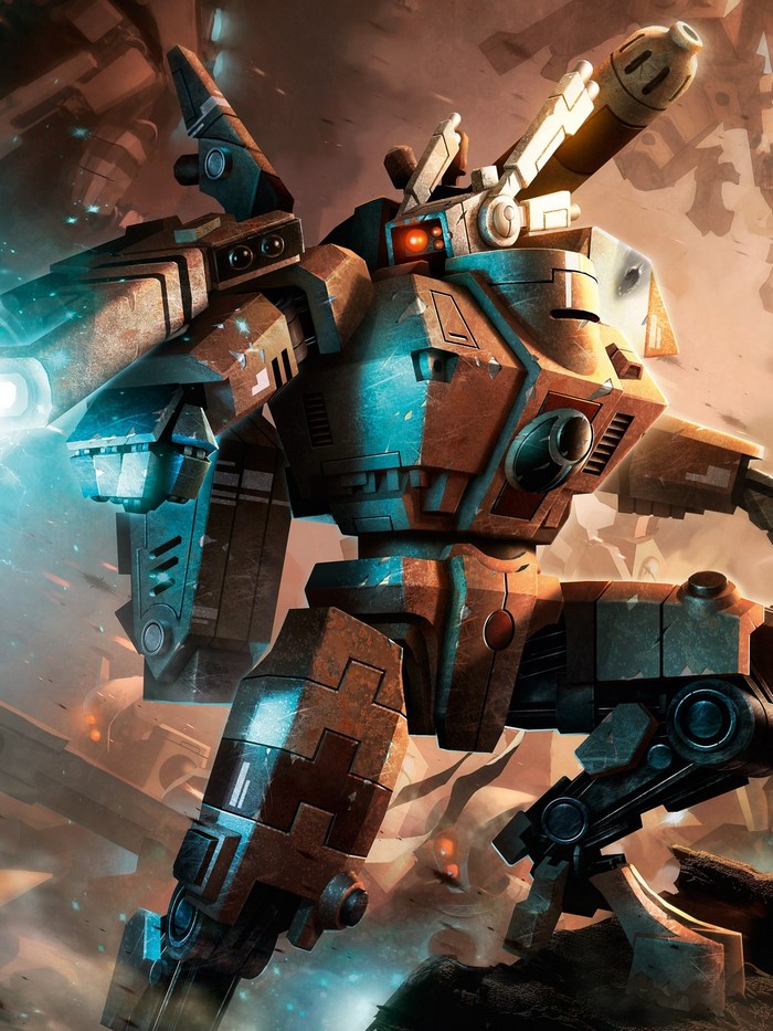 Tau Empire battlesuit from Warhammer 40,000
