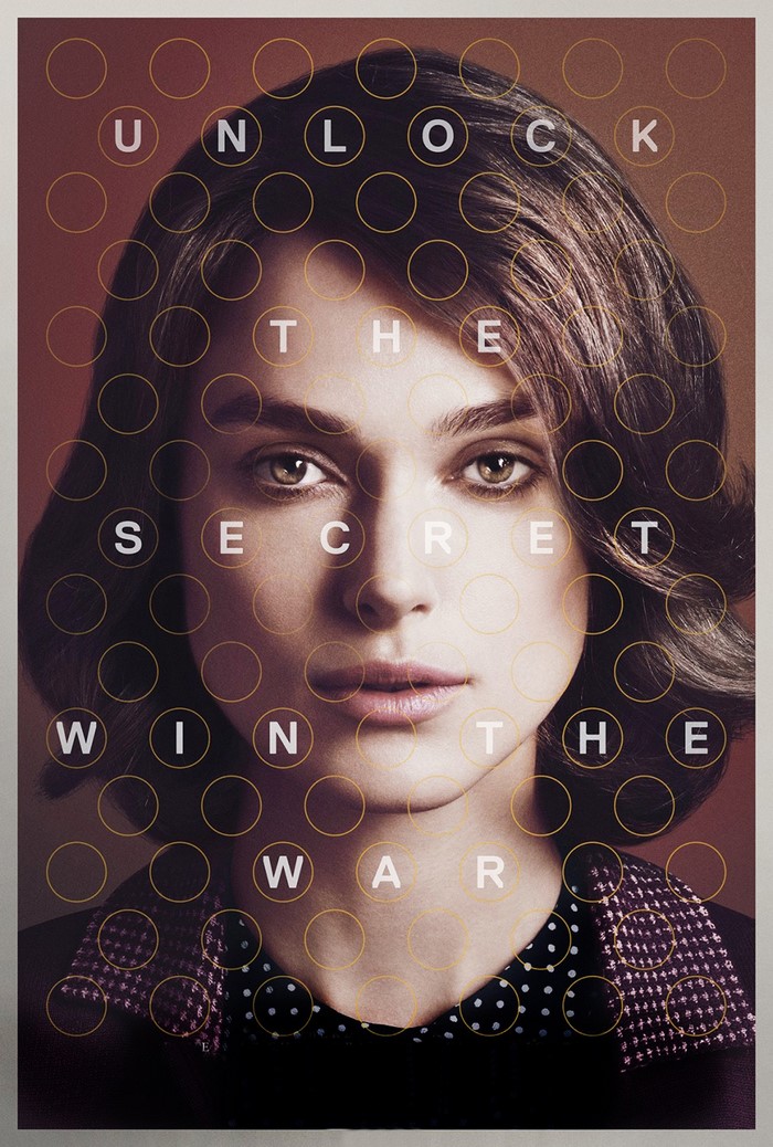 The Imitation Game Poster featuring Keira Knightley