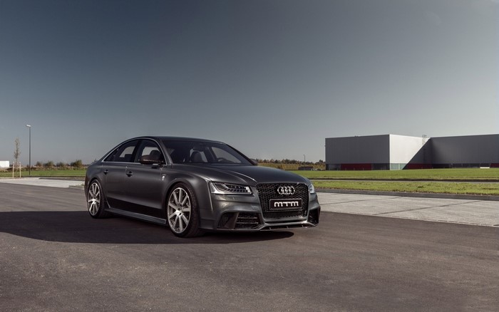 MTM Audi S8 Sedan on Asphalt