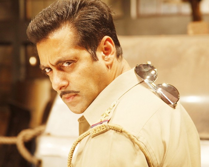 Salman Khan in a police uniform