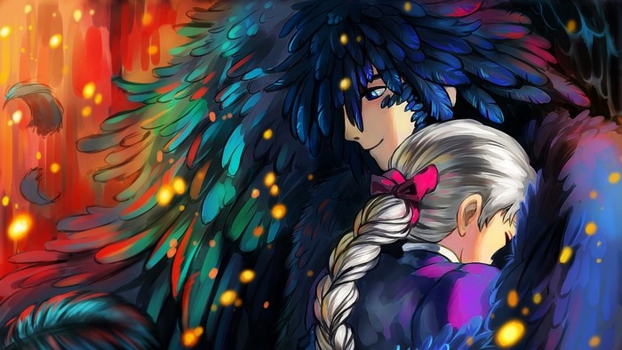 Howl and Sophie from Howl's Moving Castle