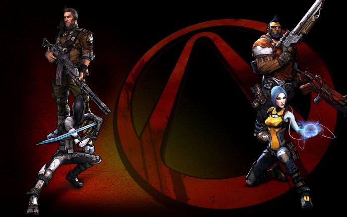 Characters from Borderlands 2