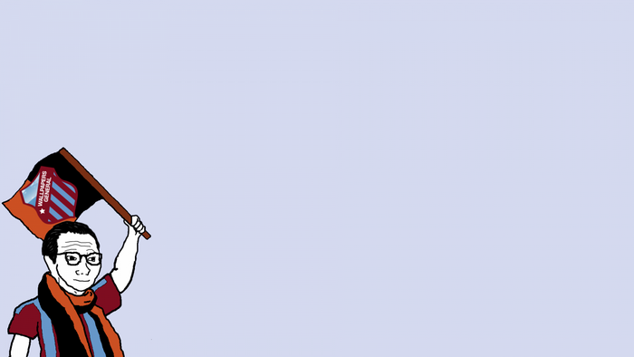 Man with flag from Wallpapers General