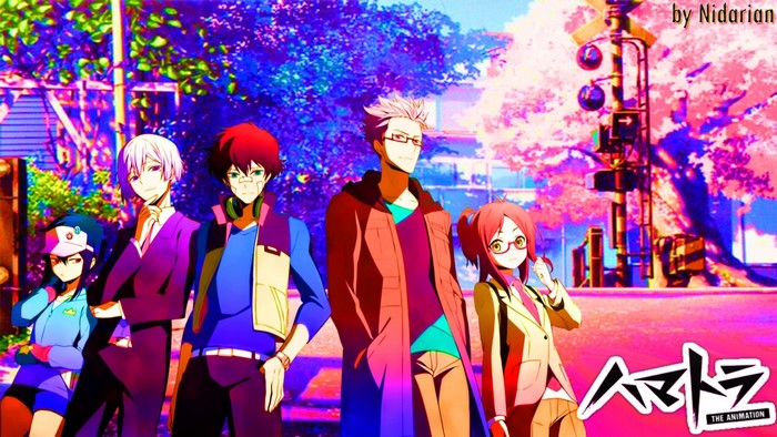 Characters from Re: Hamatora The Animation