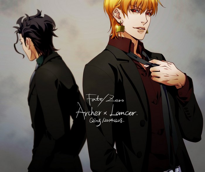 Archer and Lancer from Fate/Zero