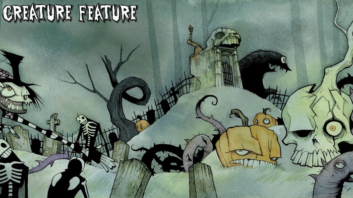 Creature Feature album cover illustration