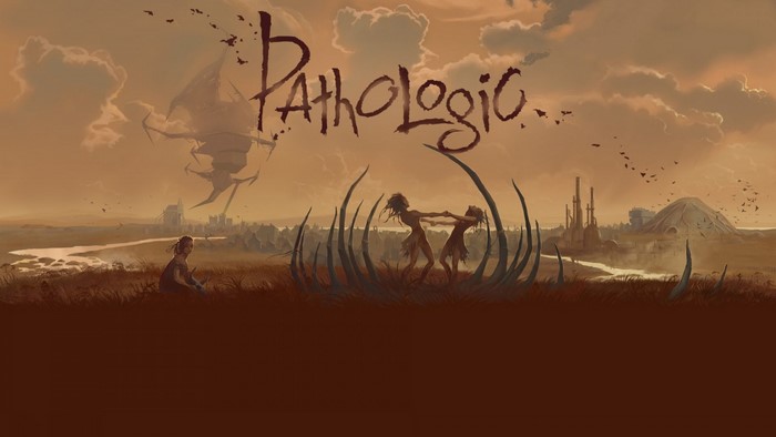 Pathologic game title with desolate landscape