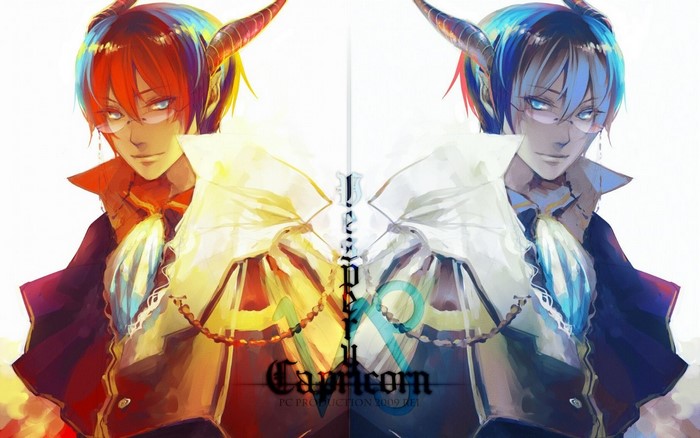 Capricorn Zodiac Anime Illustration
