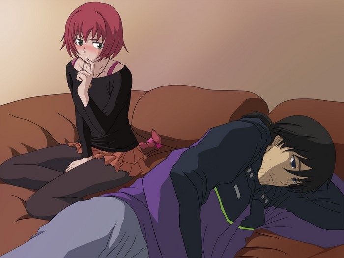 Suou Pavlichenko and Hei from Darker than Black