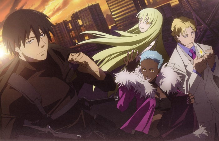 Hei and allies from Darker than Black