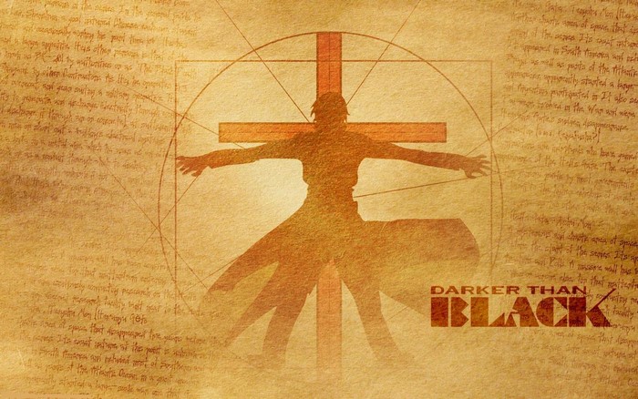 Darker than Black Vitruvian Man