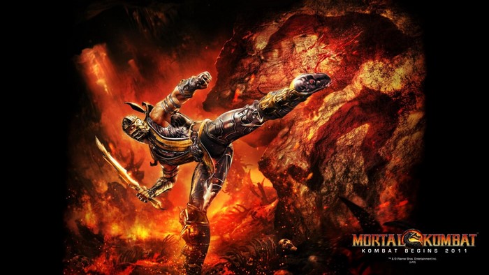 Scorpion from Mortal Kombat Kombat Begins 2011